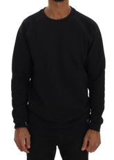 Daniele Alessandrini Blue Crewneck Cotton Sweater -   -  Daniele Alessandrini.